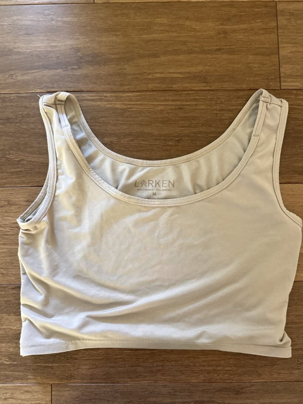 Larken X Nursing Hands-Free Pumping Bra Sand Beige Size M